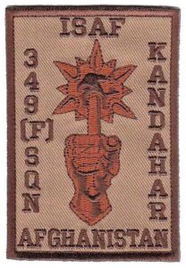 BAF 349 ISAF Kandahar deployment patch