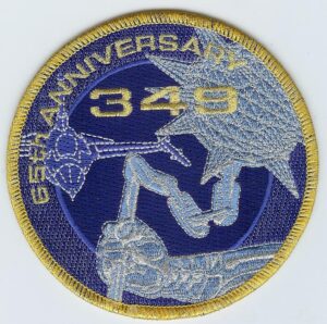 BAF 349 Sqn - 65th Anniversary patch