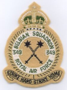 Belgian Air Force 349 Sqn desert crest