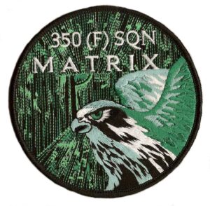 BAF 350 Squadron swirl 'Matrix' 2006 version.